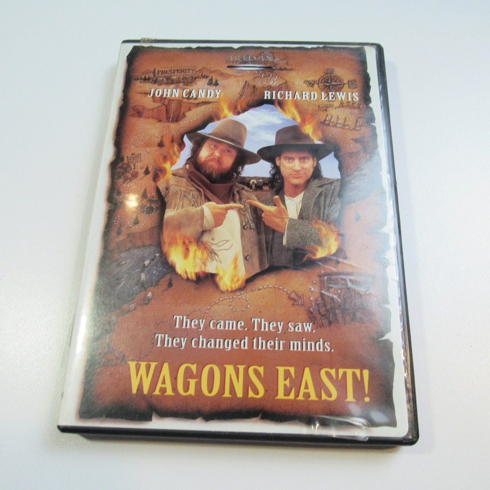 Wagons East! DVD John‎ Candy Richard Lewis Comedy Western Movie Artisan